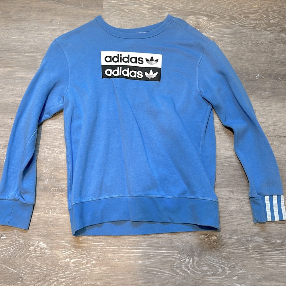 Adidas sweatshirt.